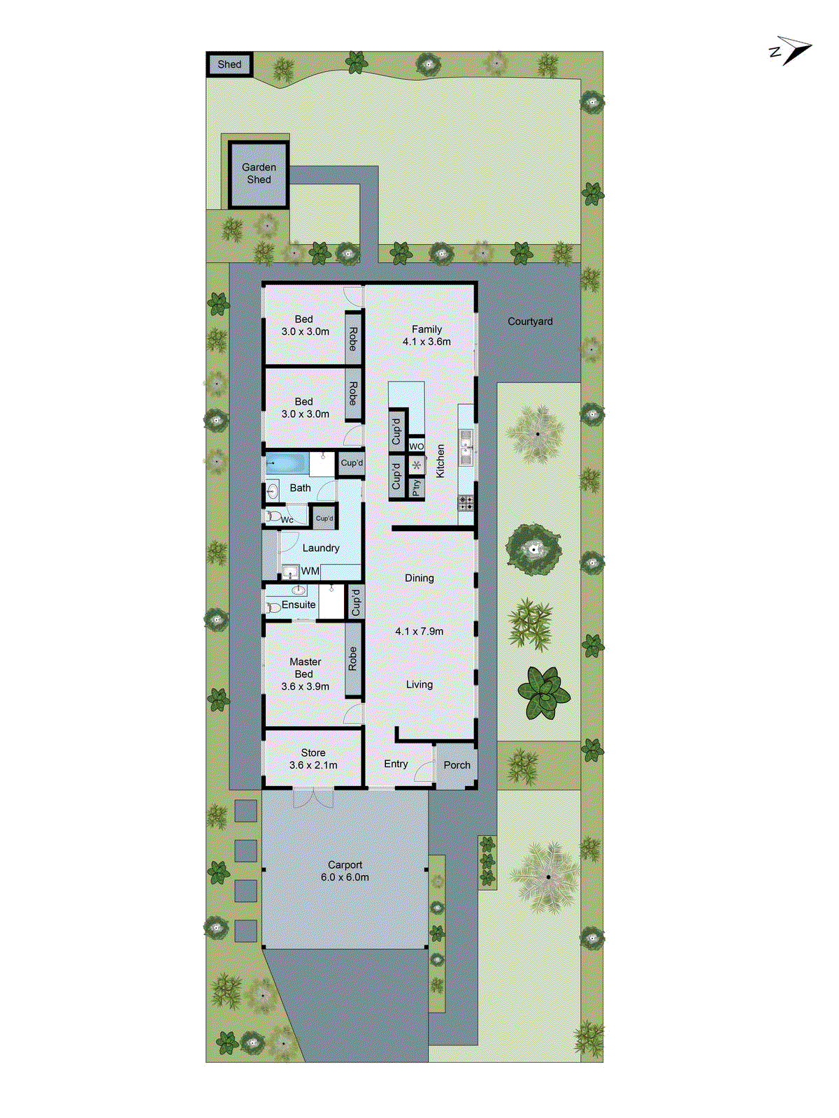 8 Barringup Avenue, Clifton Springs VIC 3222 - Floorplan