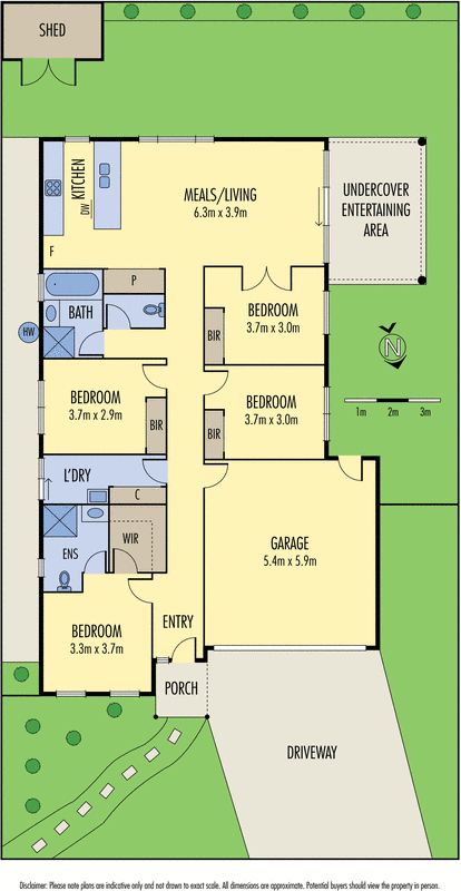 8 Basford Court, Marshall VIC 3216 - Floorplan