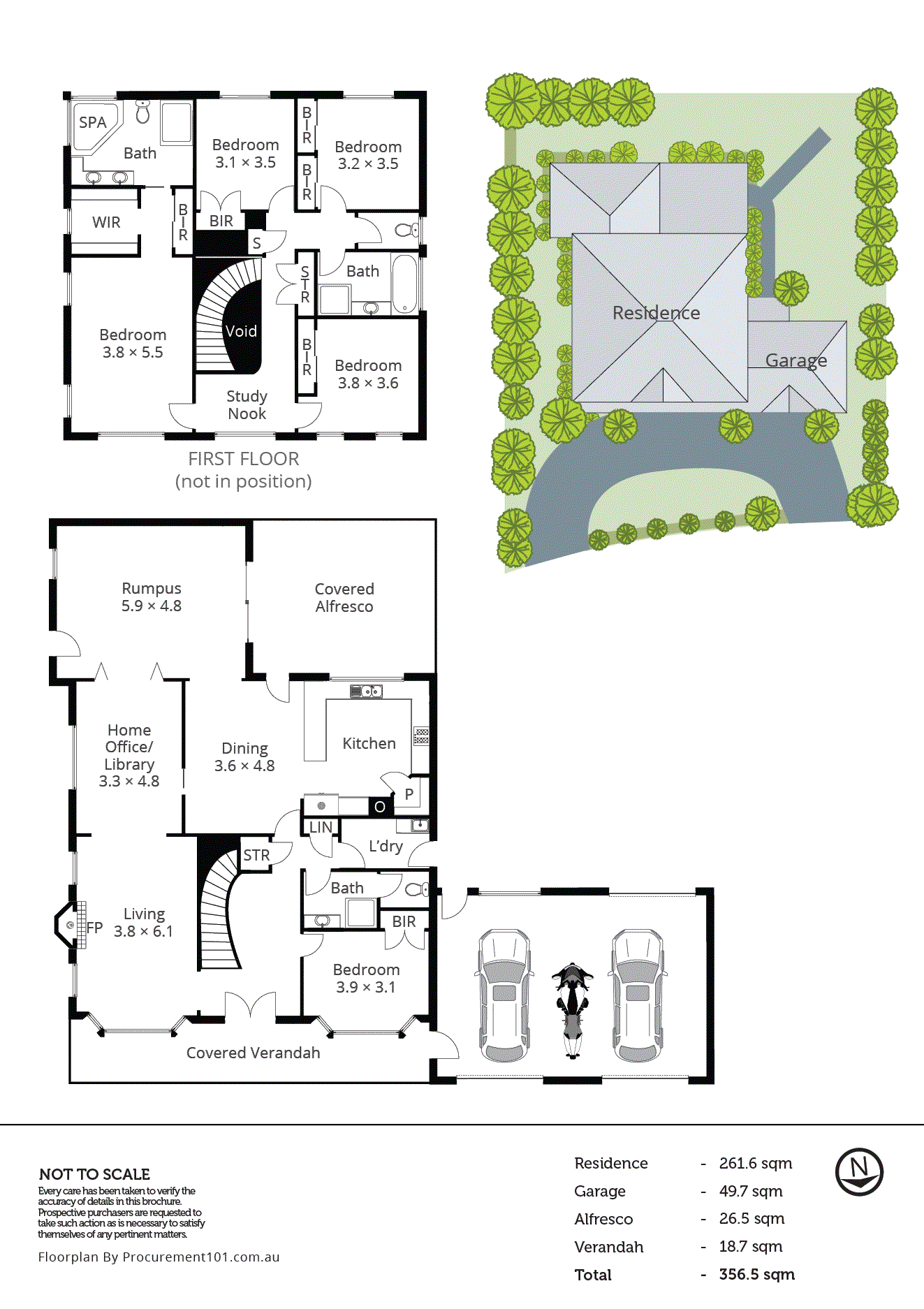 8 Batten Place, Aspendale Gardens VIC 3195 - Floorplan