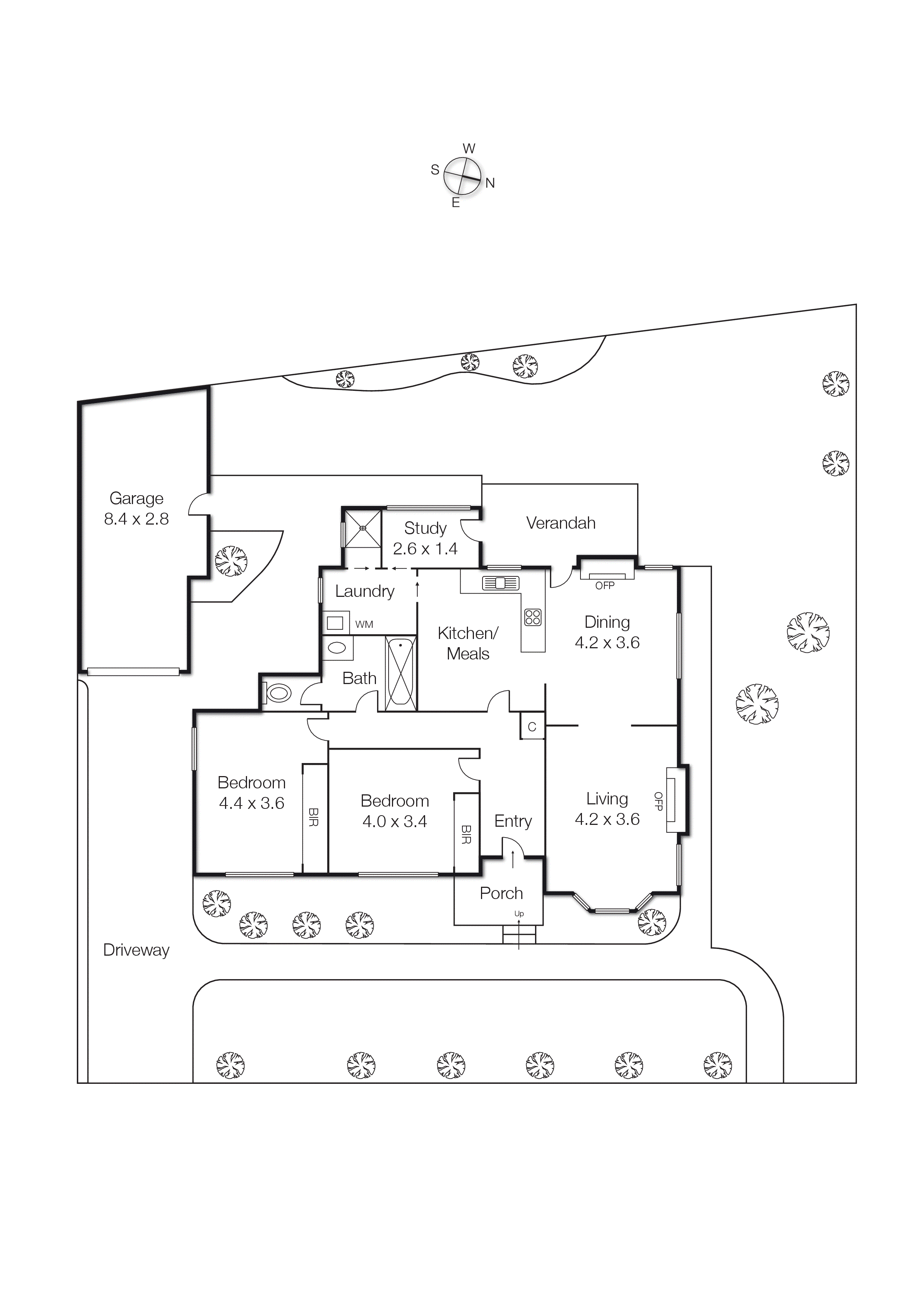 8 Bayside Crescent, Hampton VIC 3188 - Floorplan
