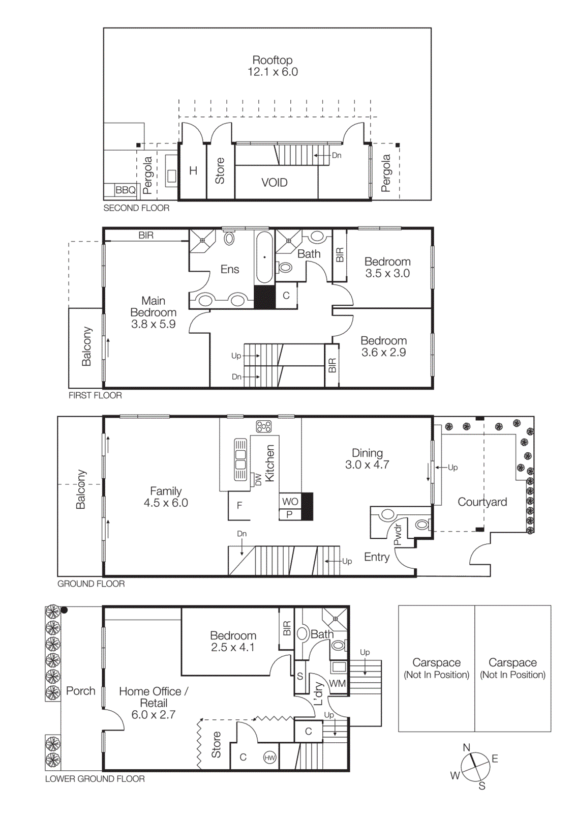 8 Beacon Vista, Port Melbourne VIC 3207 - Floorplan