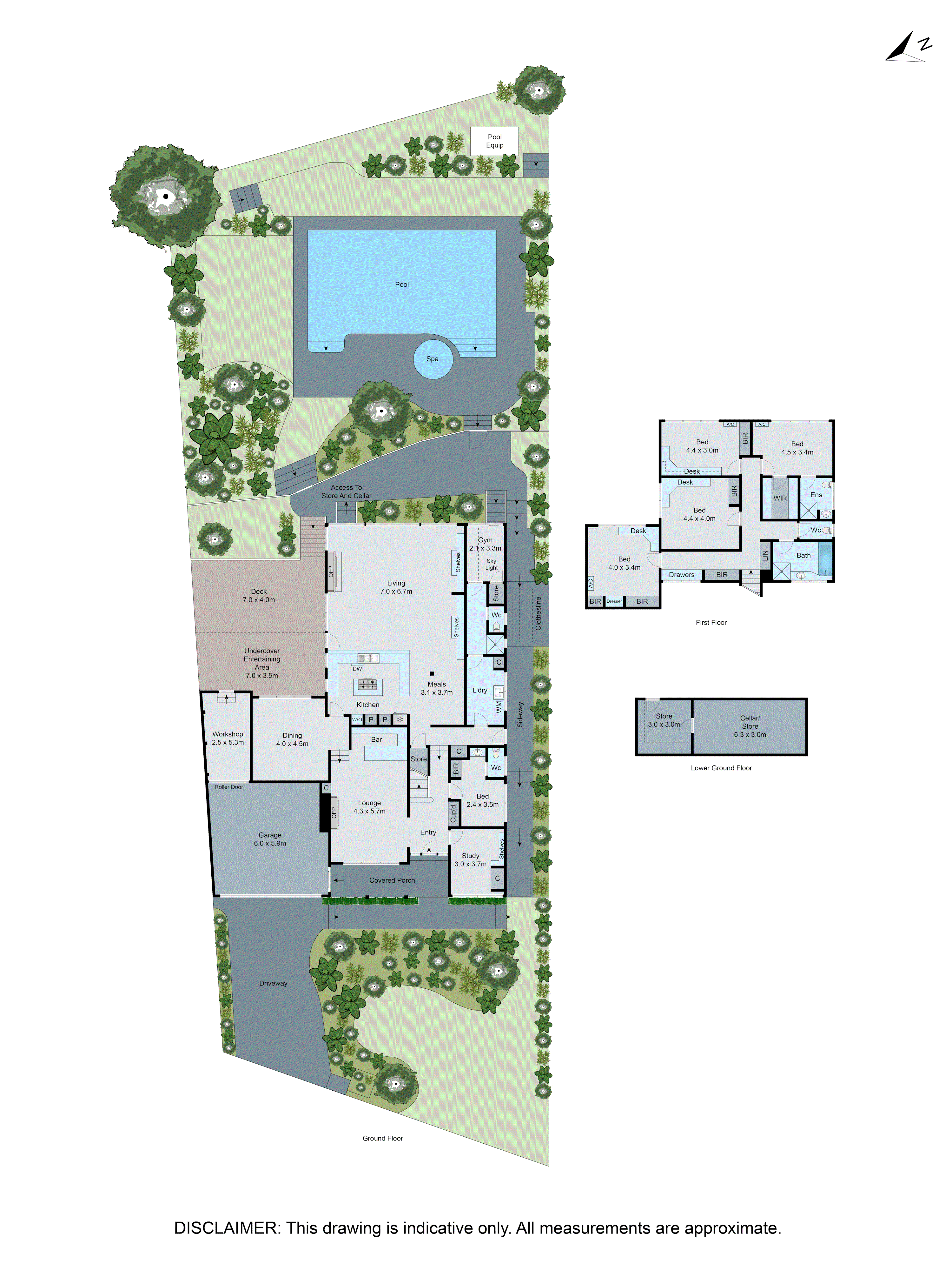 8 Belinda Crescent, Wheelers Hill VIC 3150 - Floorplan