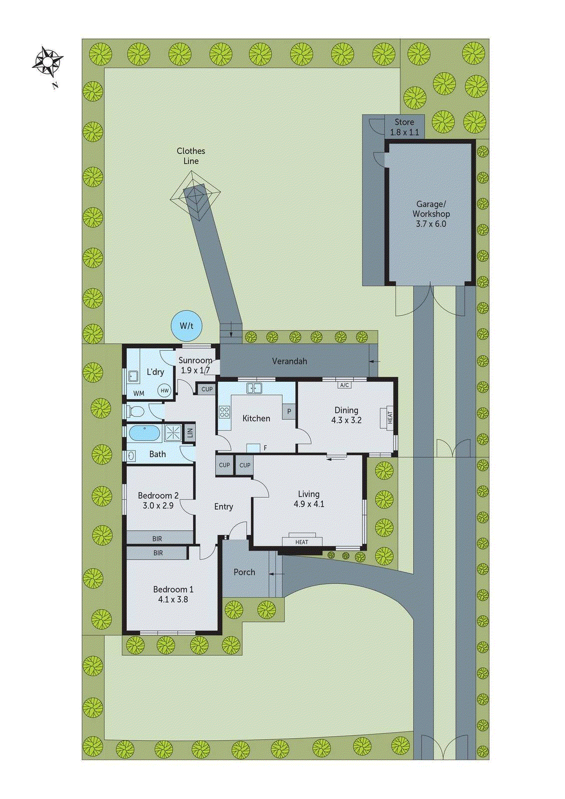 8 Bellarine Highway, Newcomb VIC 3219 - Floorplan