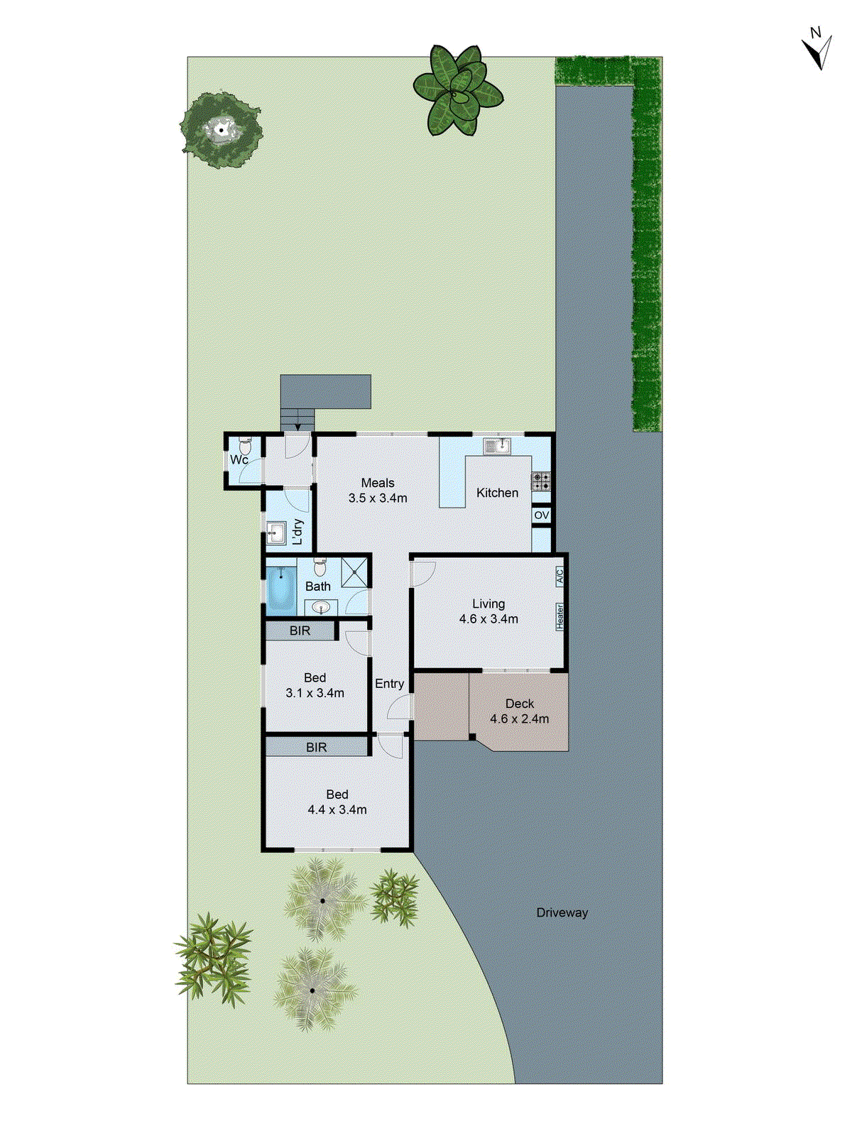 8 Berkeley Street, Huntingdale VIC 3166 - Floorplan