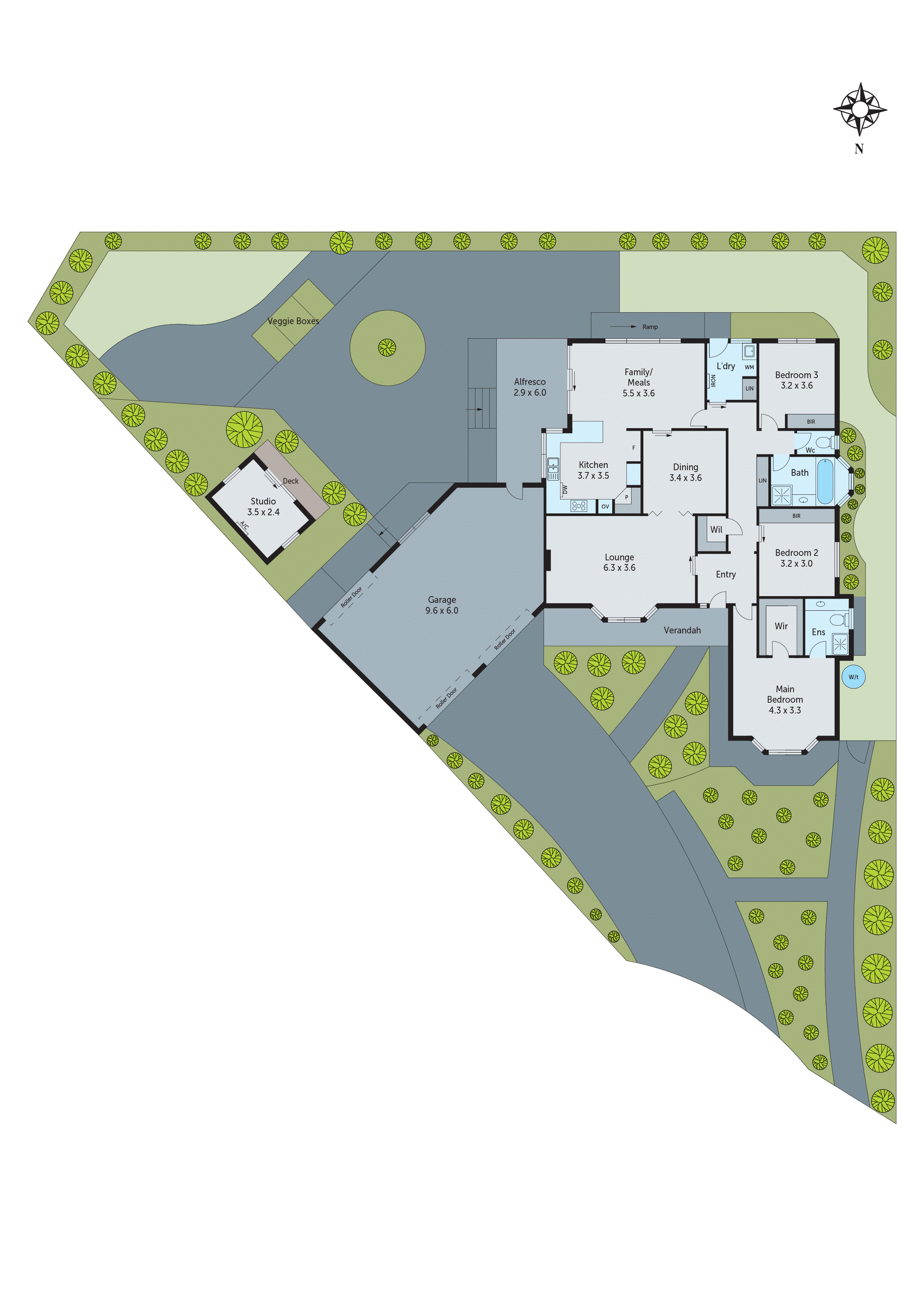 8 Binbrook Court, Highton VIC 3216 - Floorplan