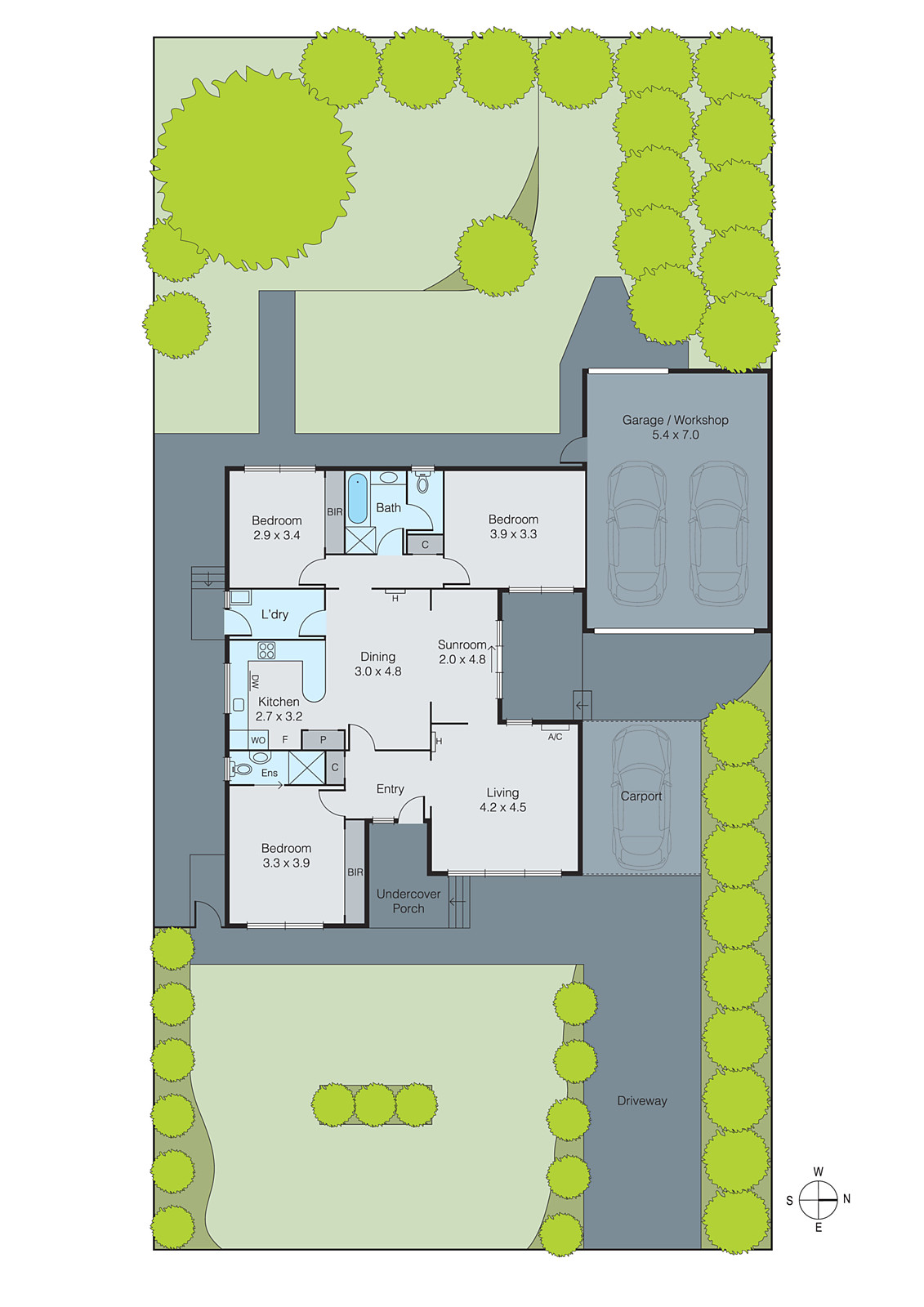 8 Birkenhead Drive, Grovedale VIC 3216 - Floorplan