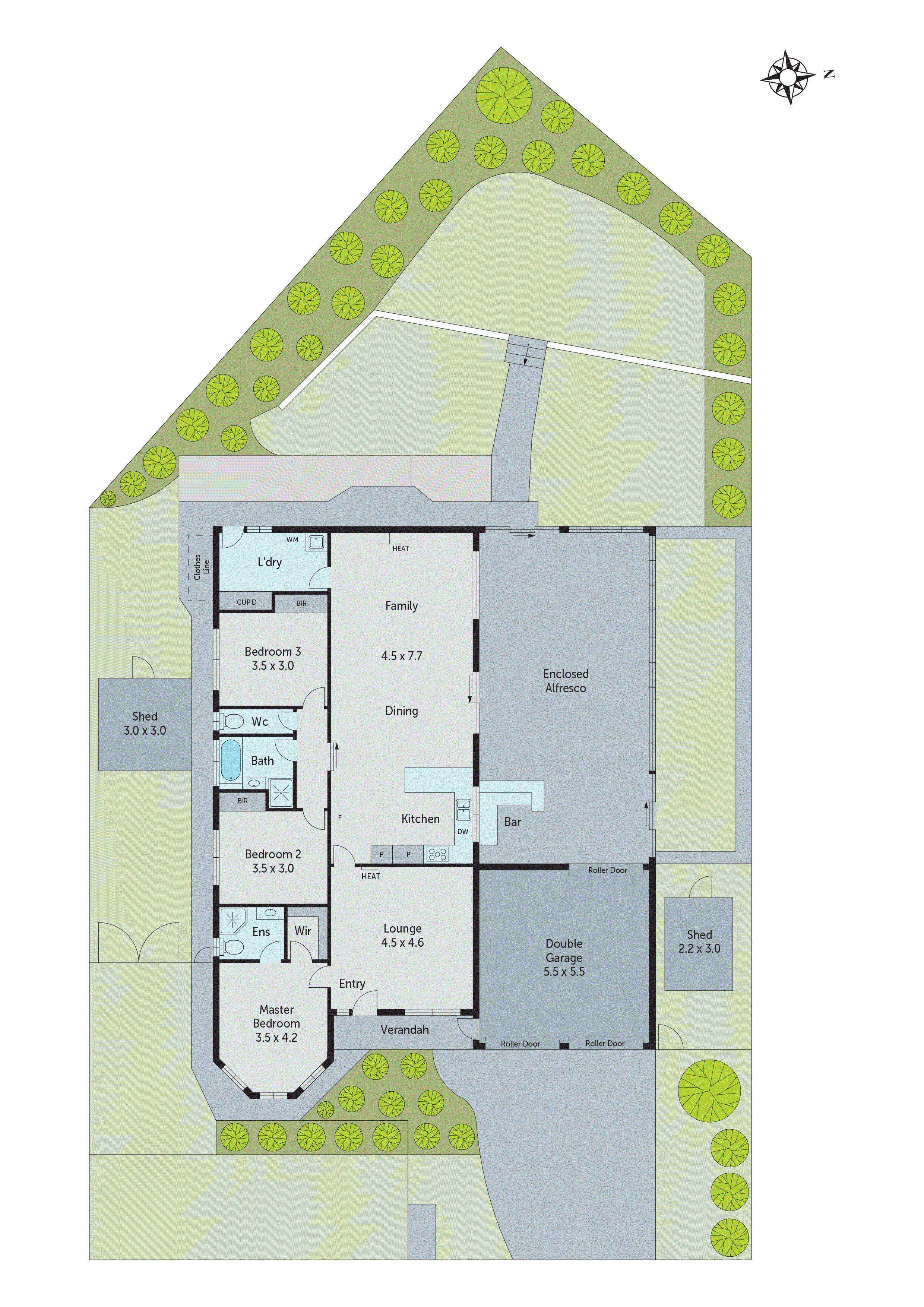 8 Bisinella Court, Leopold VIC 3224 - Floorplan