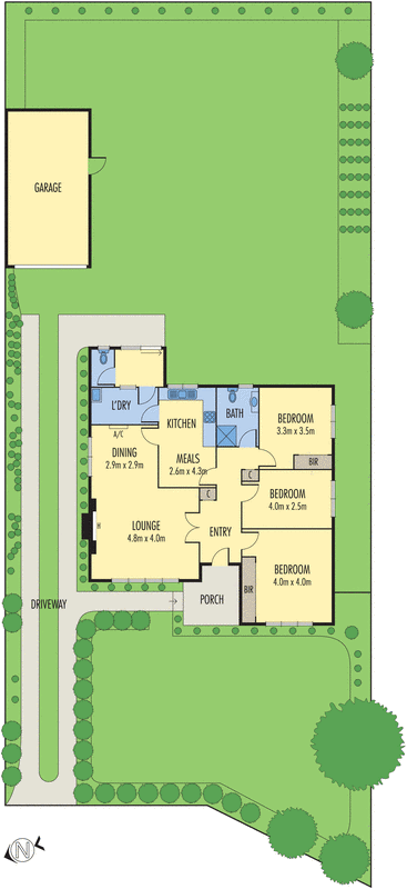 8 Bosco Street, Chadstone VIC 3148 - Floorplan