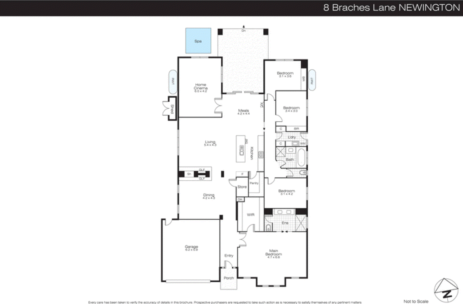 8 Braches Lane, Newington VIC 3350 - Floorplan