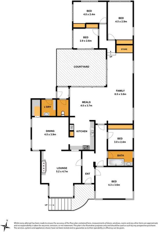 8 Brice Avenue, Newtown VIC 3220 - Floorplan