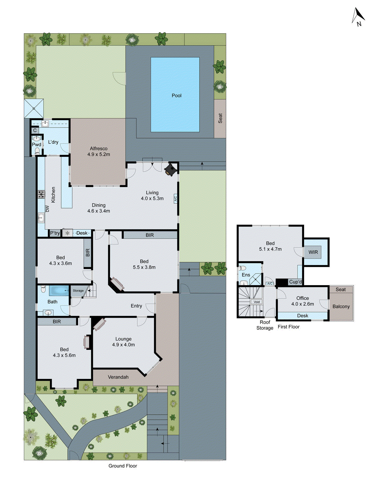 8 Buckland Avenue, Newtown VIC 3220 - Floorplan