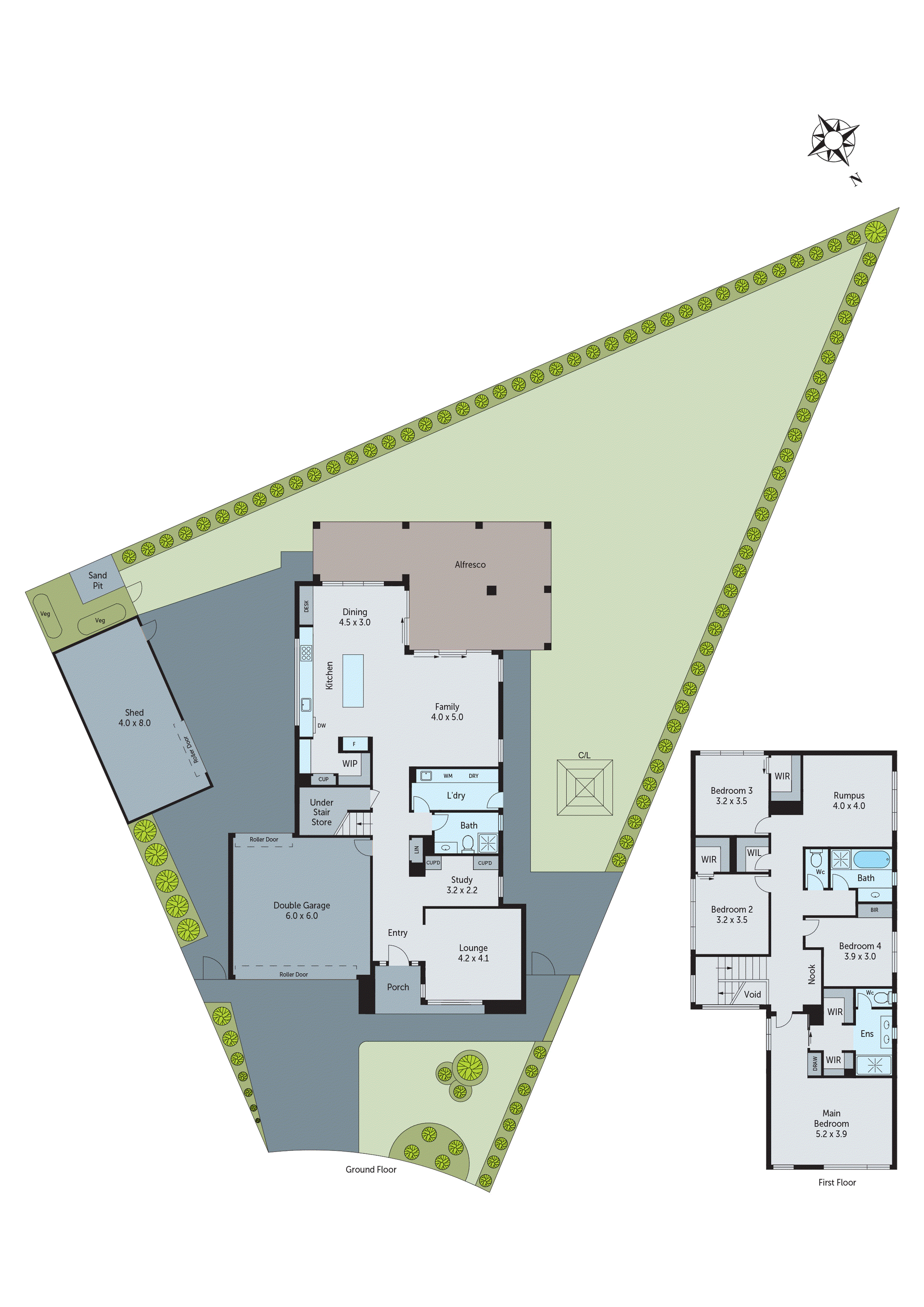 8 Bunny Court, Fyansford VIC 3218 - Floorplan