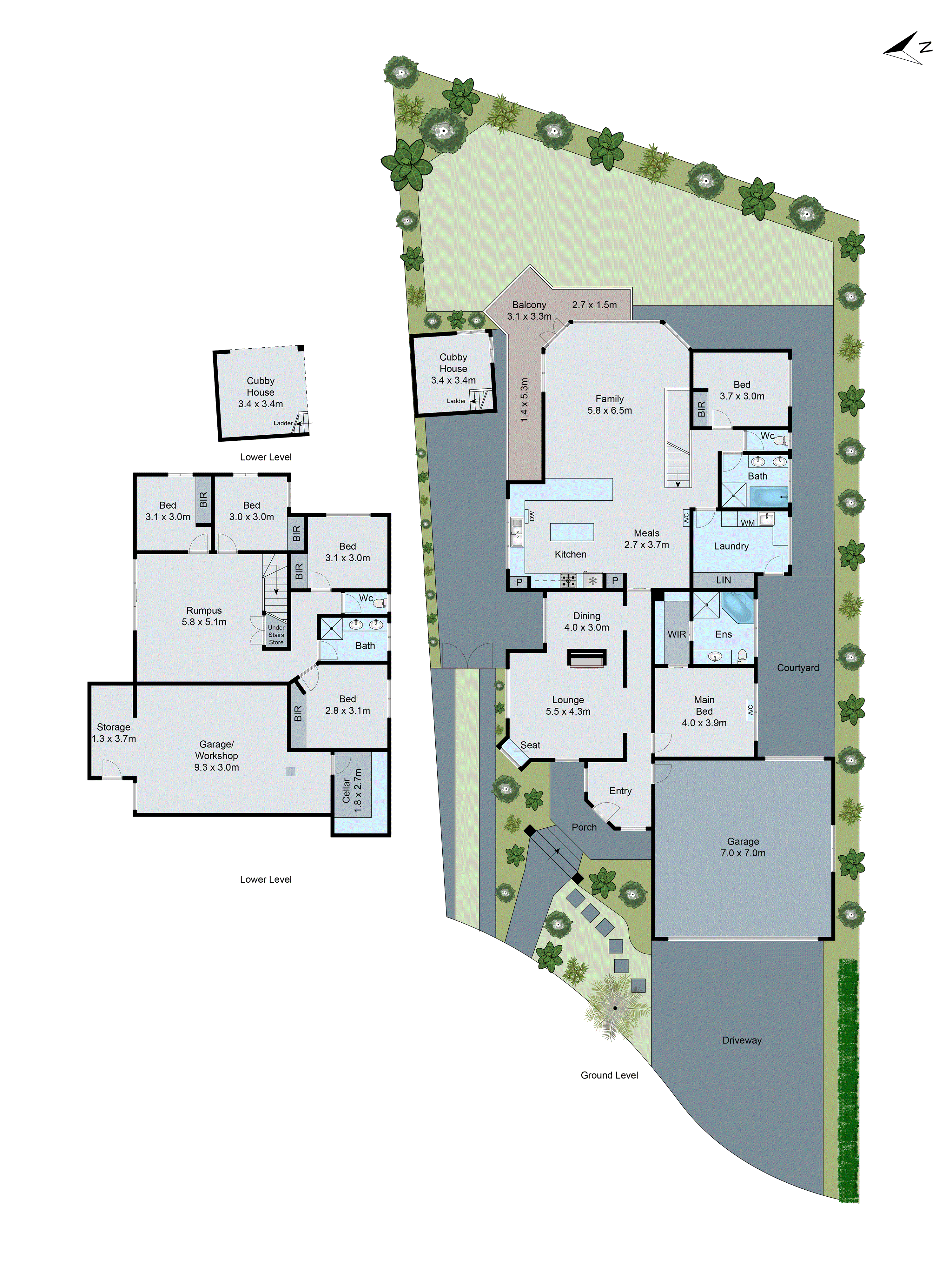 8 Canterbury Court, Wandana Heights VIC 3216 - Floorplan