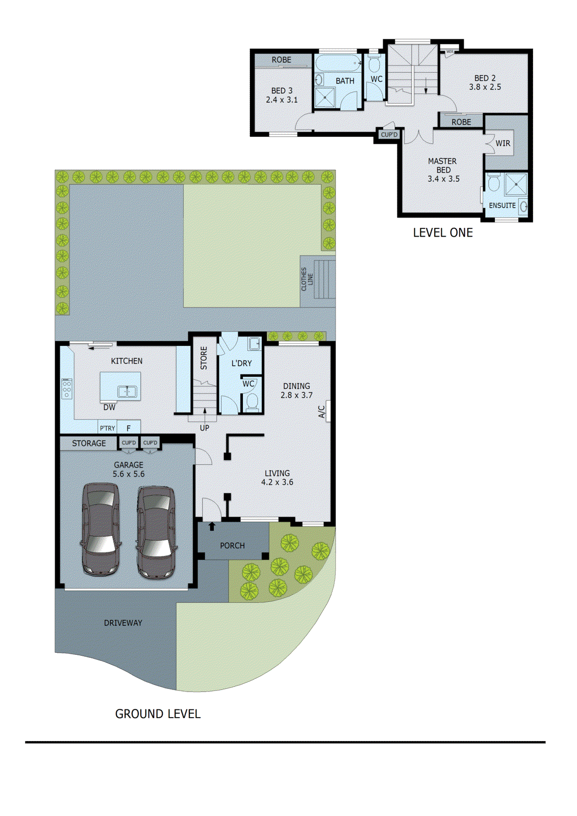 8 Capricornia Way, Aspendale Gardens VIC 3195 - Floorplan