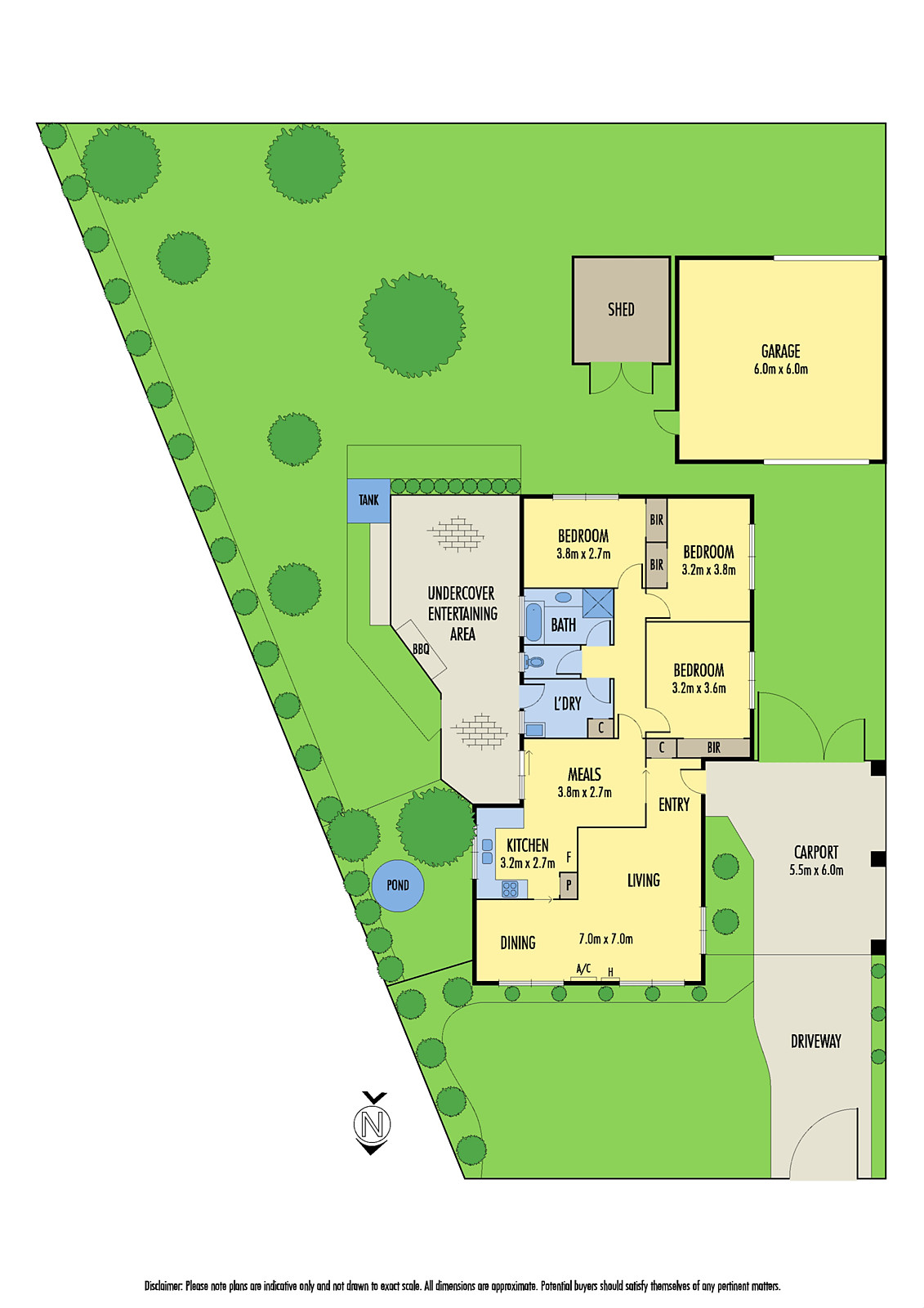 8 Cardross Court, Corio VIC 3214 - Floorplan