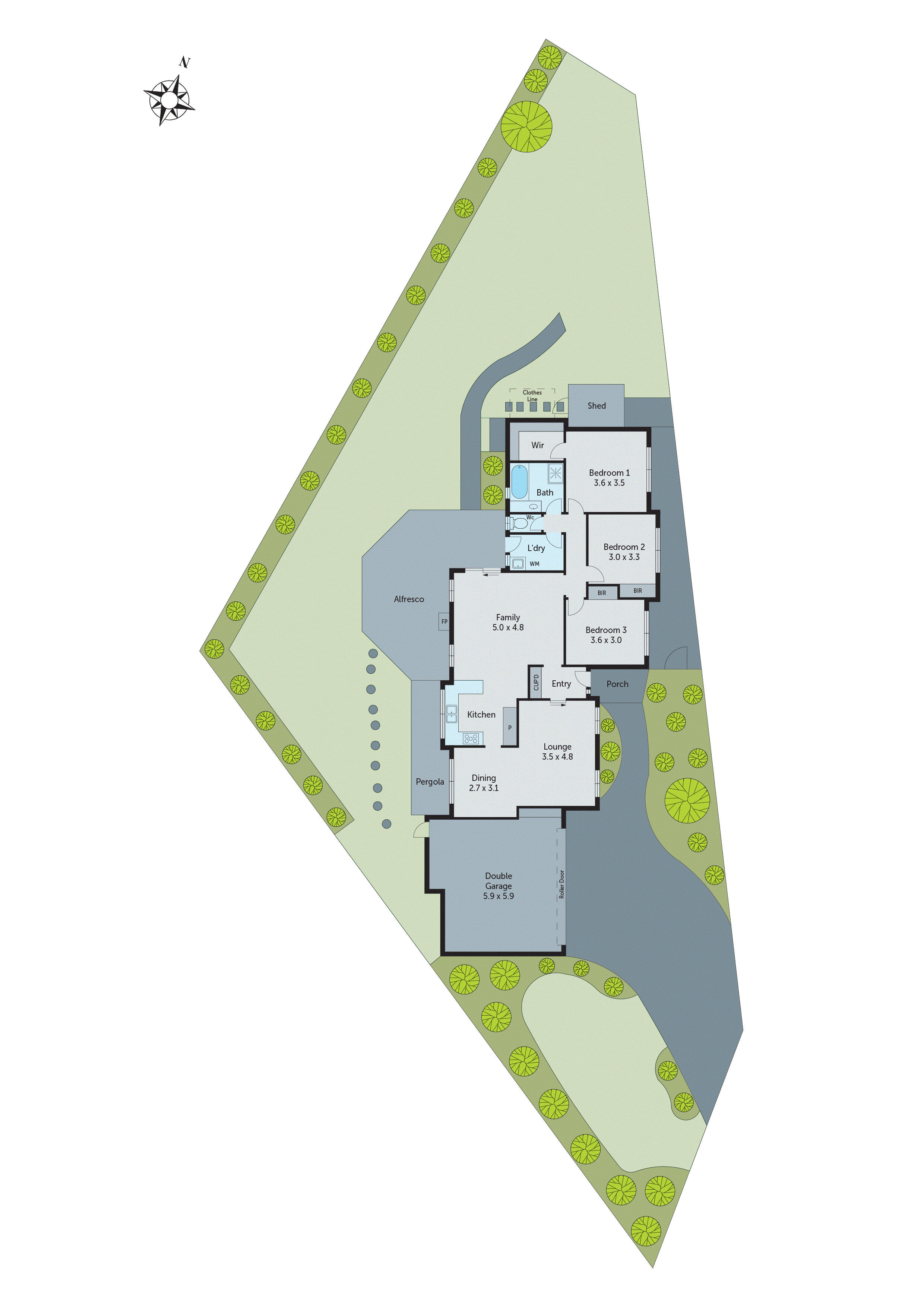 8 Cathcart Court, Corio VIC 3214 - Floorplan