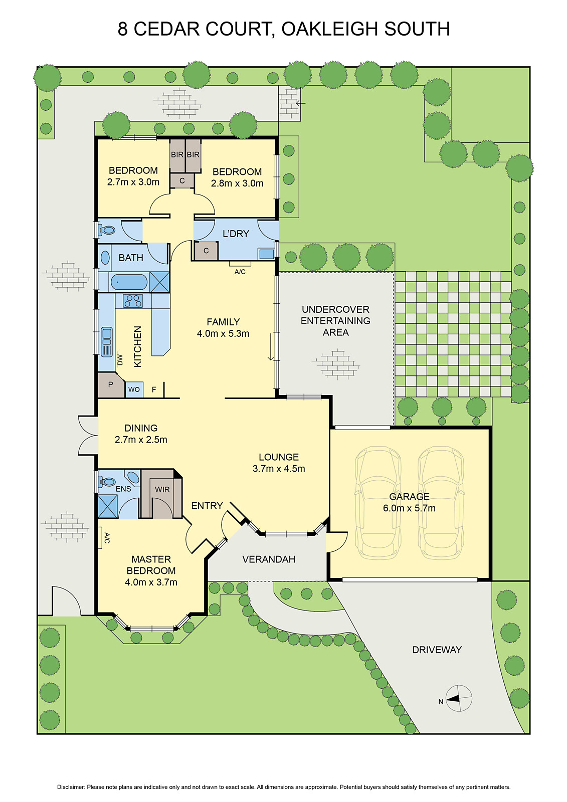 8 Cedar Court, Oakleigh South VIC 3167 - Floorplan