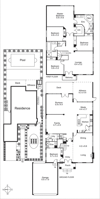 8 Champion Street, Black Rock VIC 3193 - Floorplan