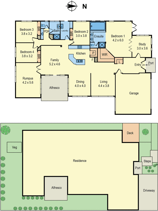 8 Chris Court, Keysborough VIC 3173 - Floorplan