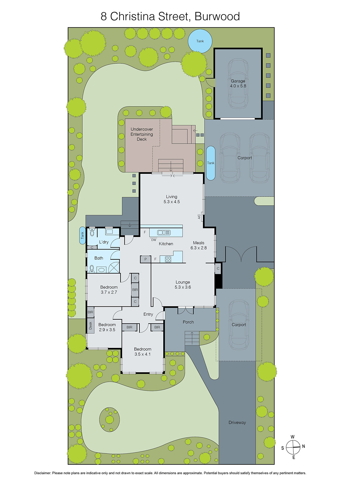 8 Christina Street, Burwood VIC 3125 - Floorplan