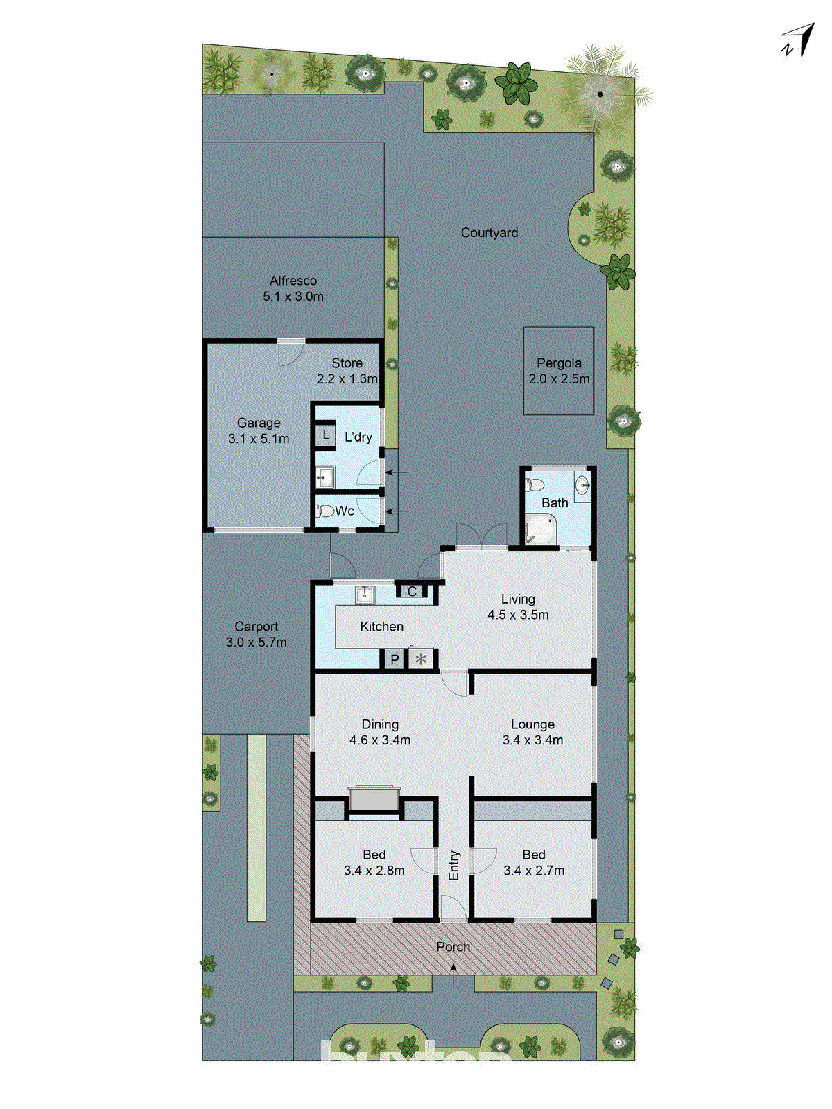 8 Church Street, Belmont VIC 3216 - Floorplan