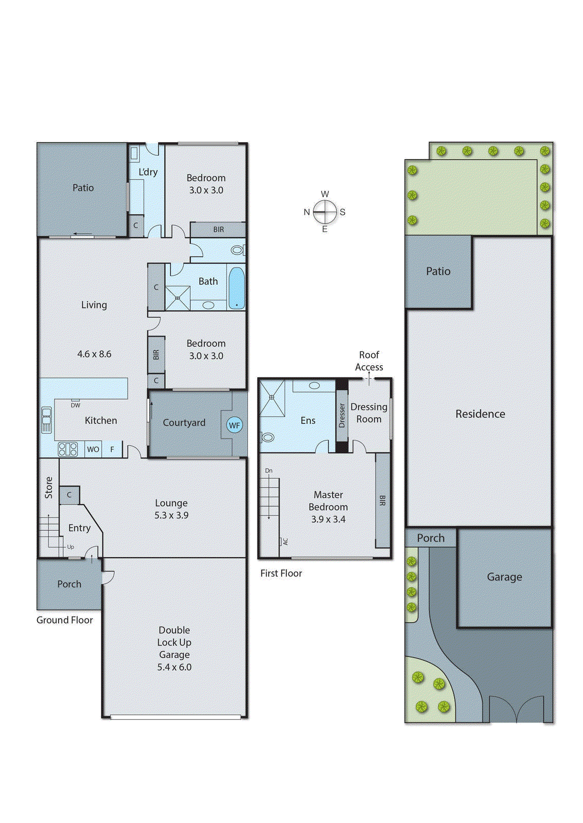 8 Clyve Avenue, Mentone VIC 3194 - Floorplan