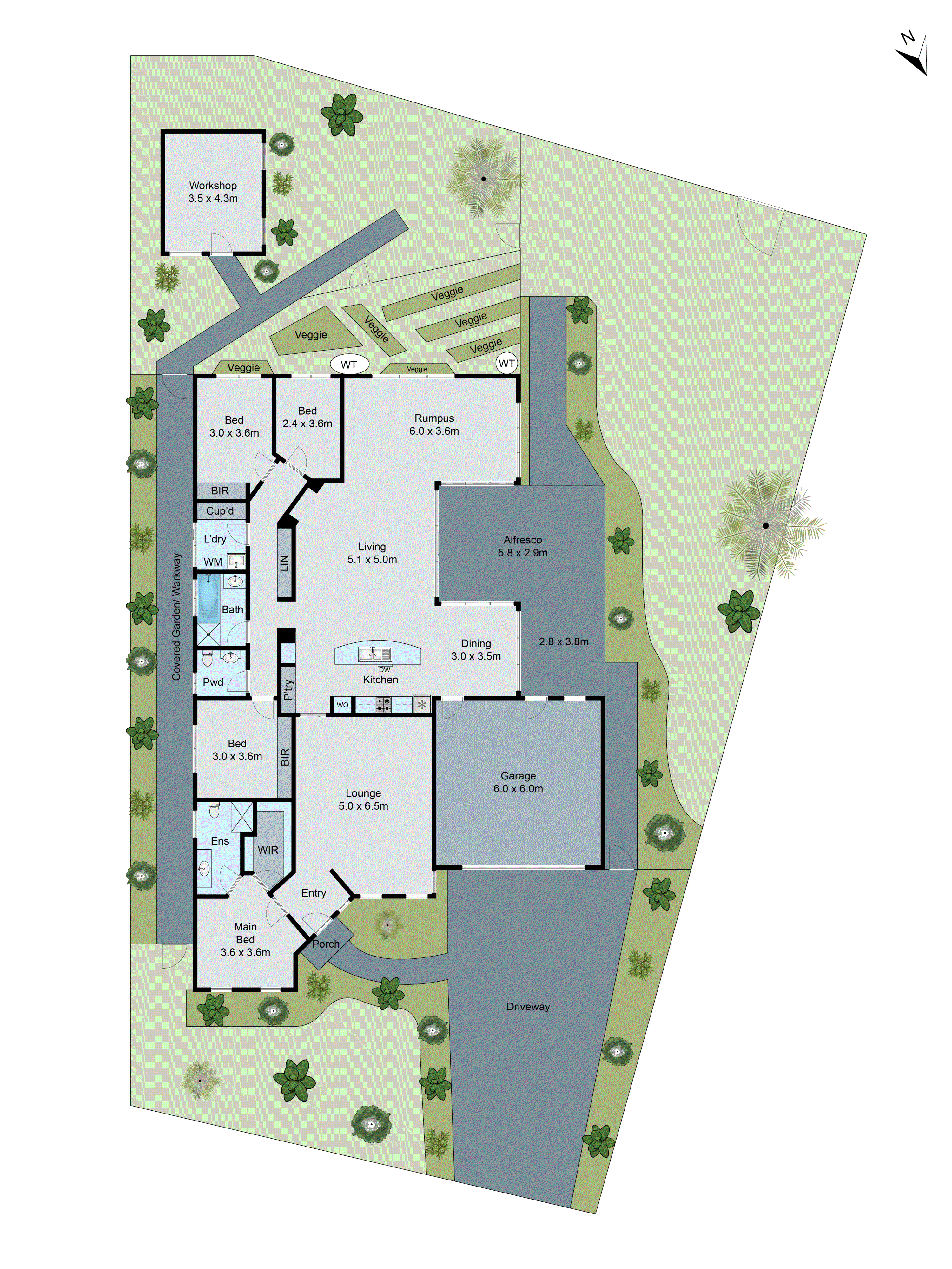 8 Conway Court, Highton VIC 3216 - Floorplan