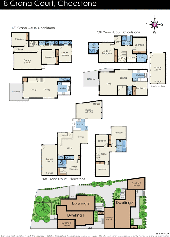 8 Crana Court, Chadstone VIC 3148 - Floorplan