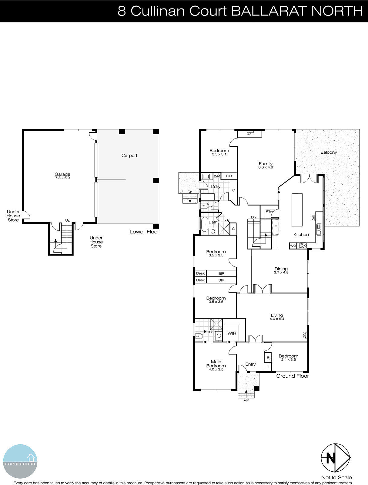 8 Cullinan Court, Ballarat North VIC 3350 - Floorplan