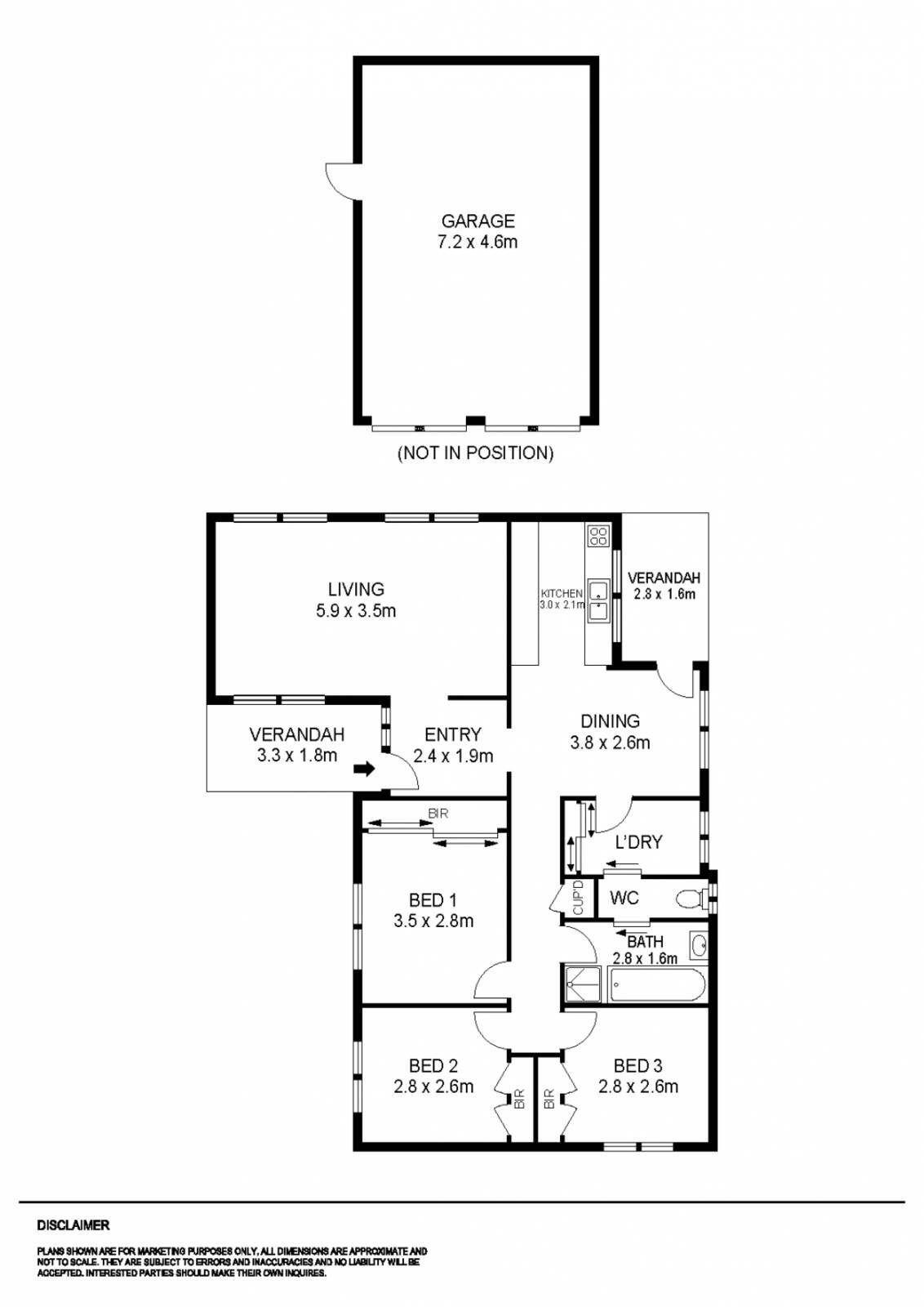 8 Curnow Street, Golden Point VIC 3350 - Floorplan