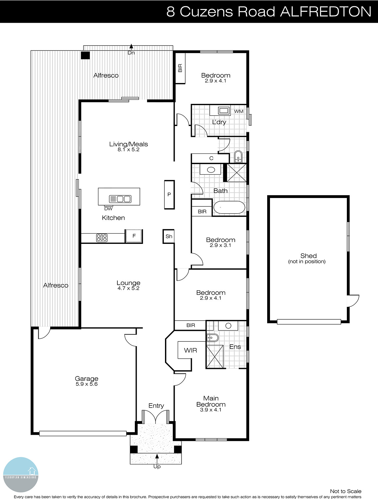8 Cuzens Road, Alfredton VIC 3350 - Floorplan