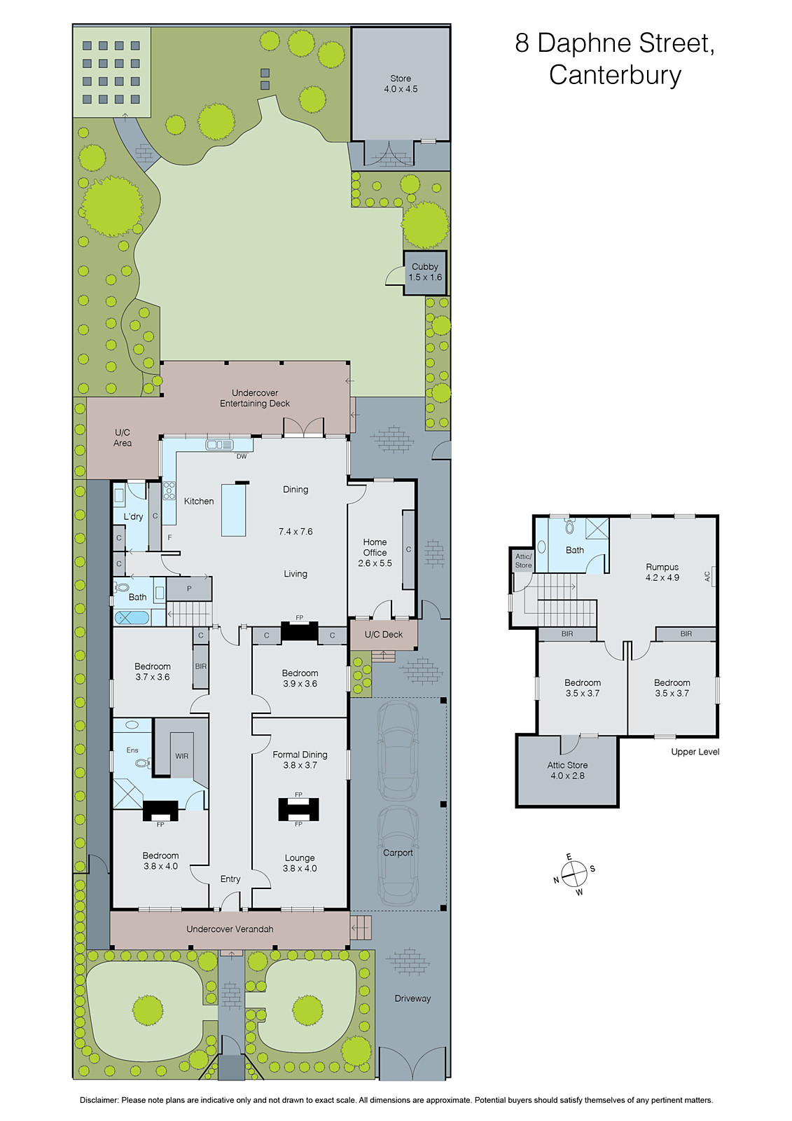 8 Daphne Street, Canterbury VIC 3126 - Floorplan