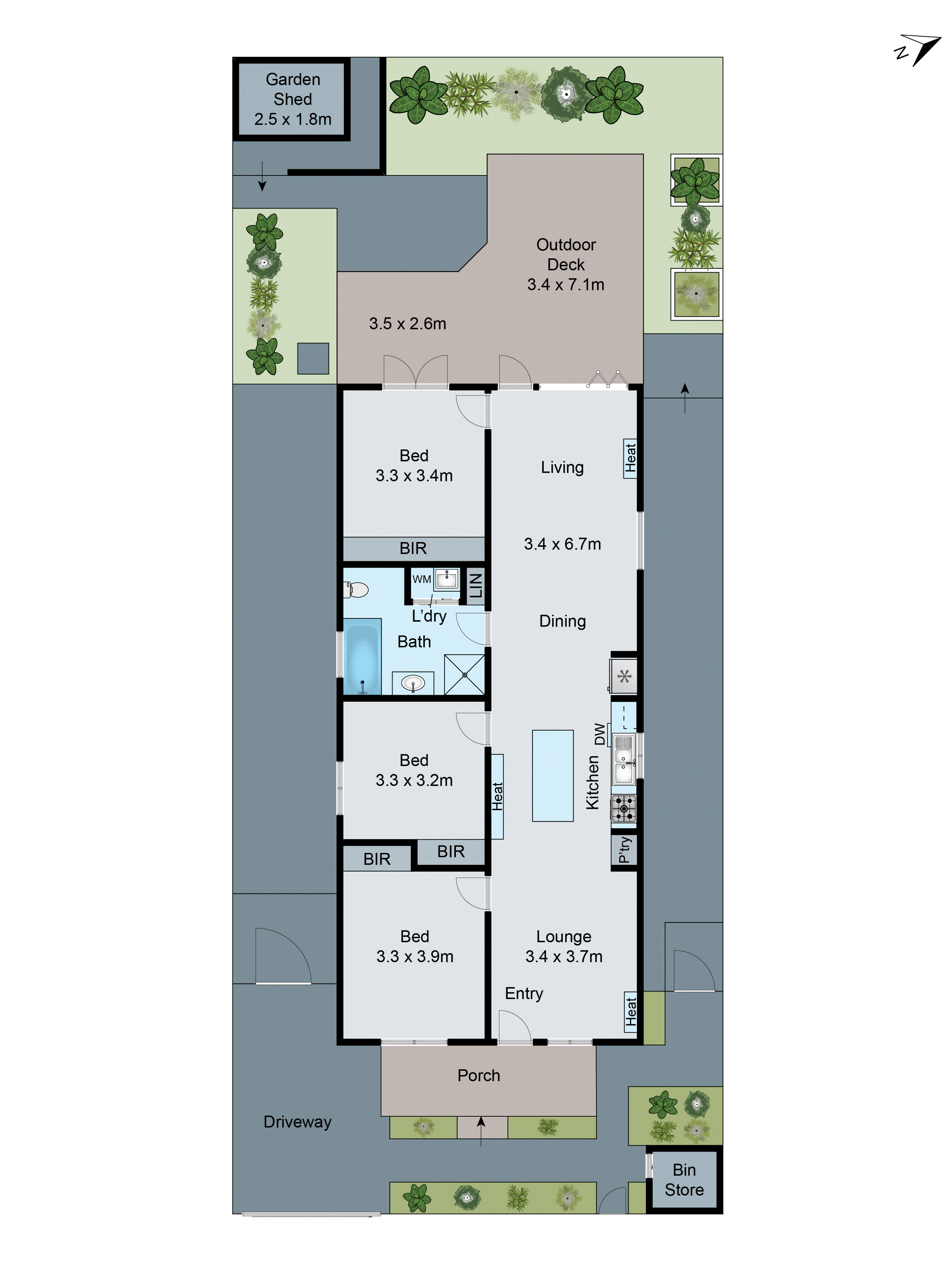 8 Davey Street, East Geelong VIC 3219 - Floorplan