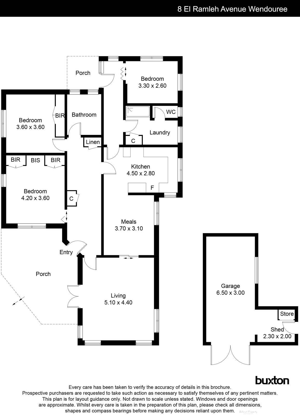 8 El Ramleh Avenue, Wendouree VIC 3355 - Floorplan