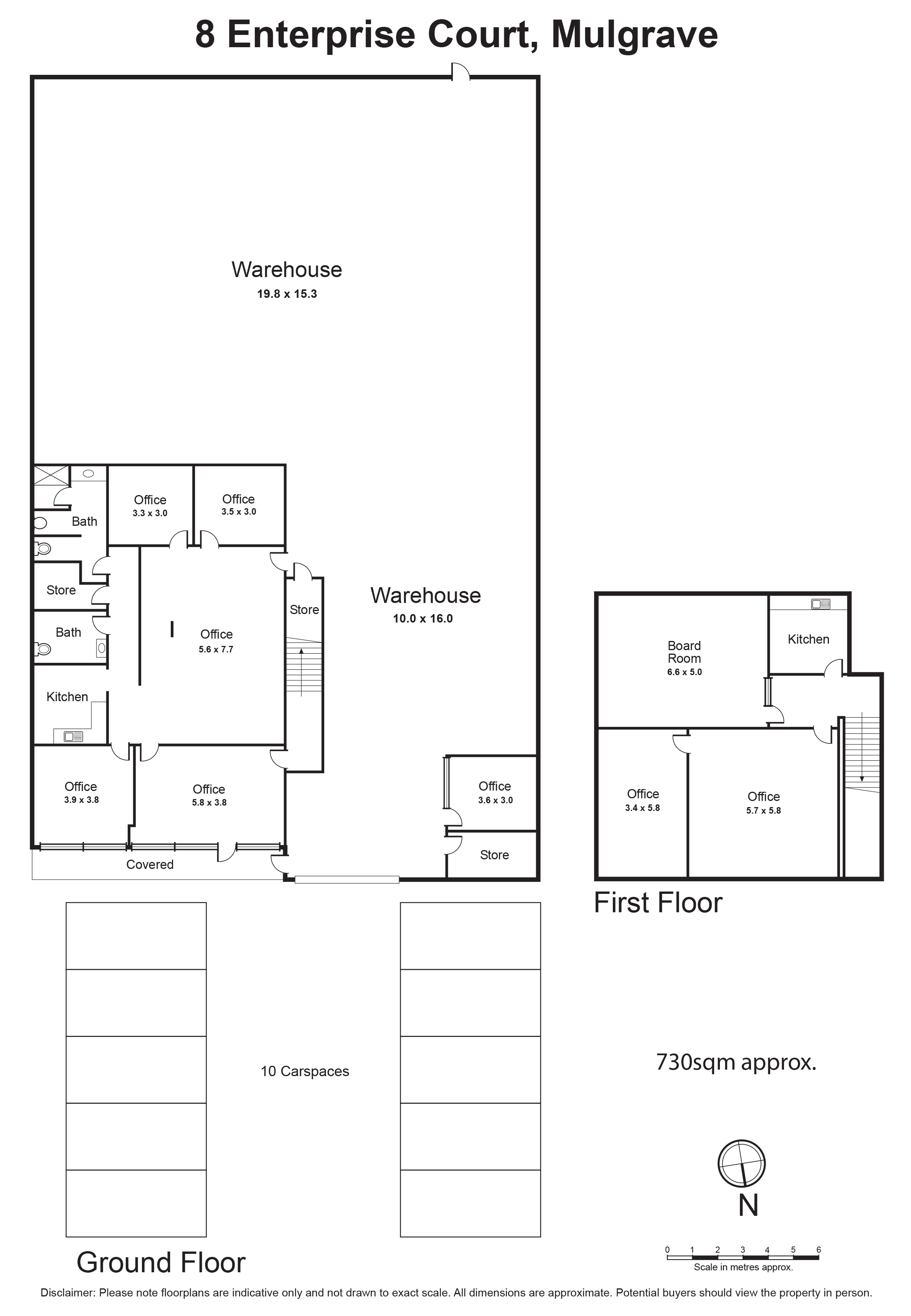 8 Enterprise Court, MULGRAVE VIC 3170 - Floorplan