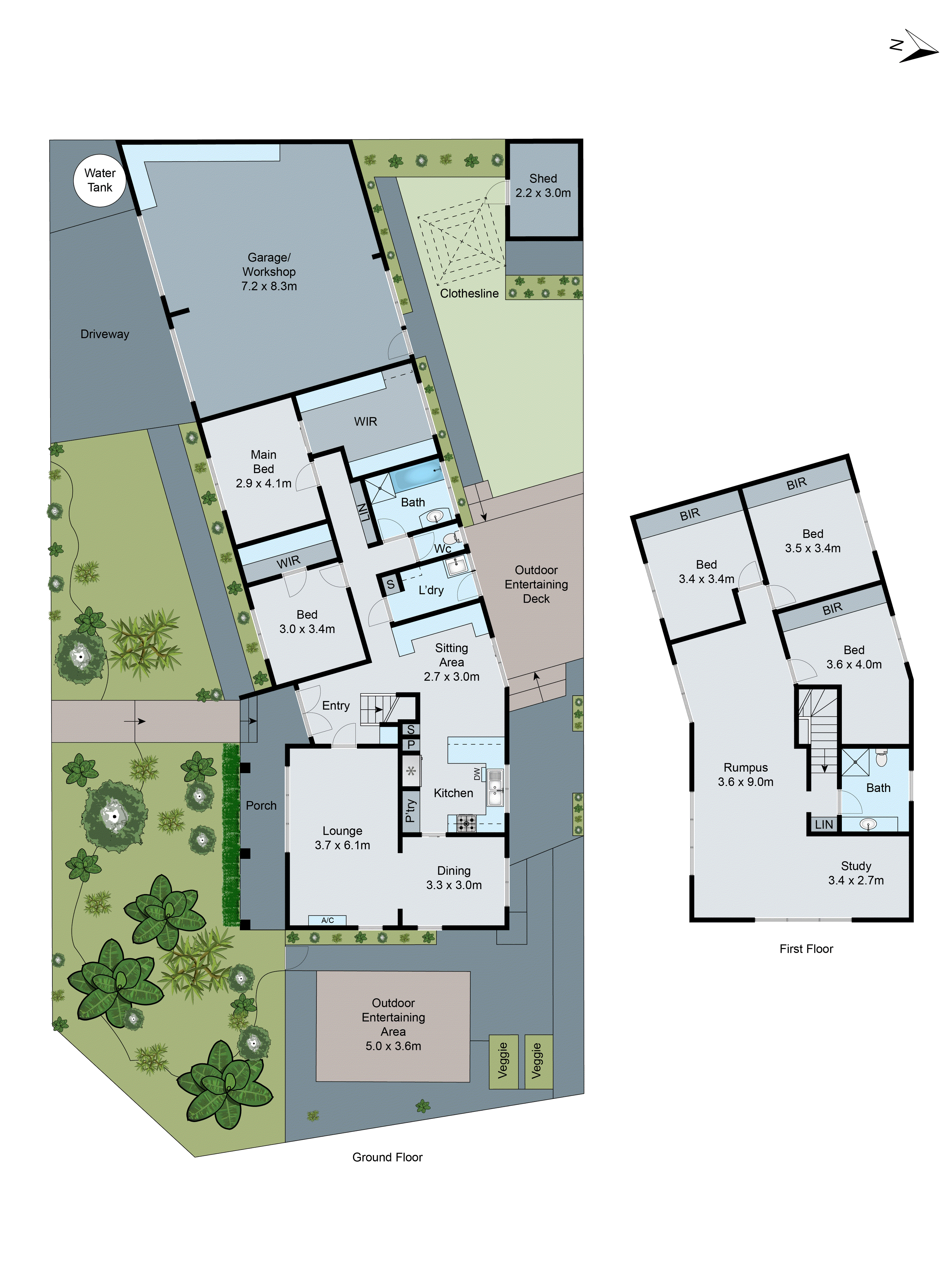 8 Fassifern Court, Hamlyn Heights VIC 3215 - Floorplan