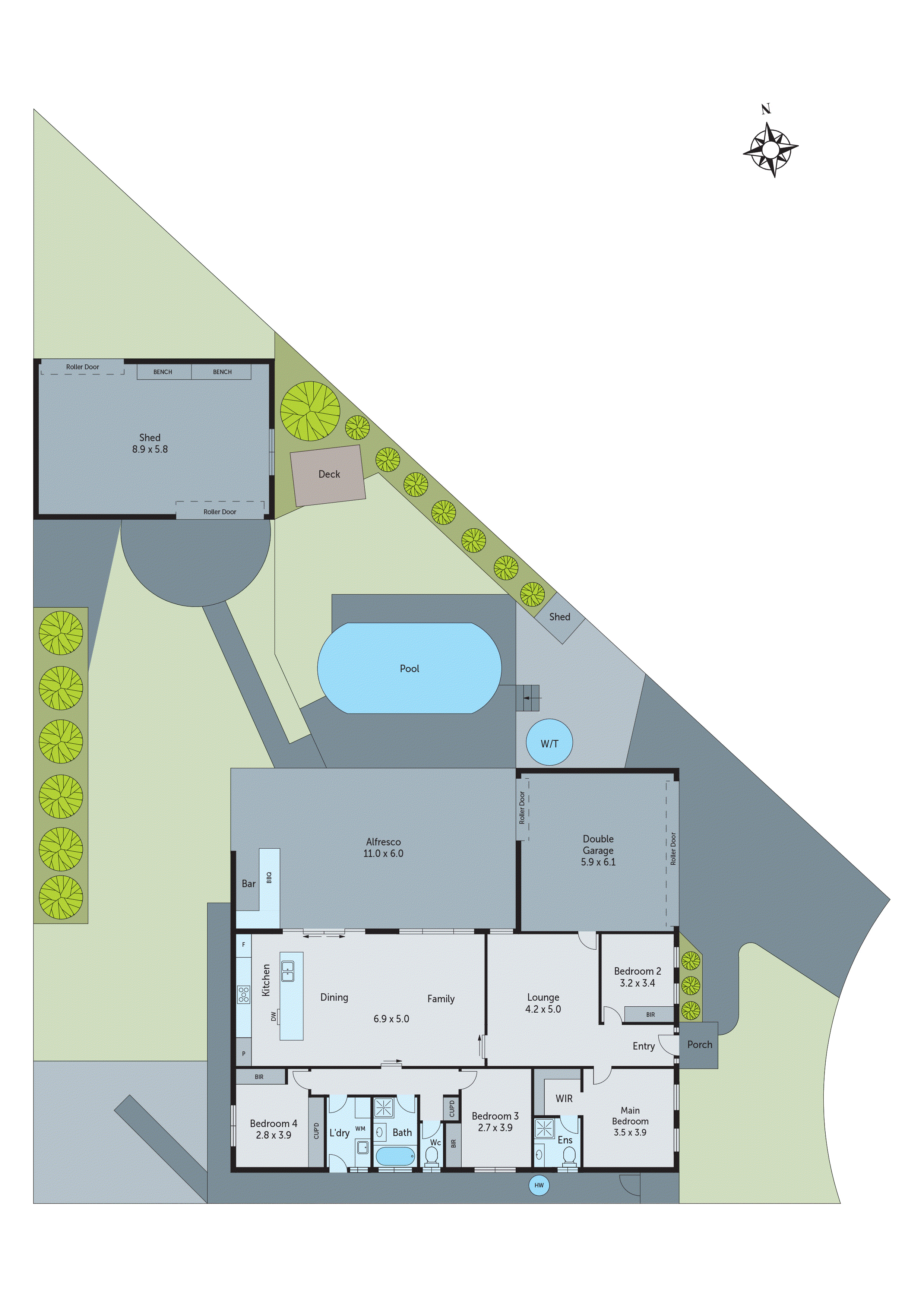 8 Fenwick Fairway, Bannockburn VIC 3331 - Floorplan