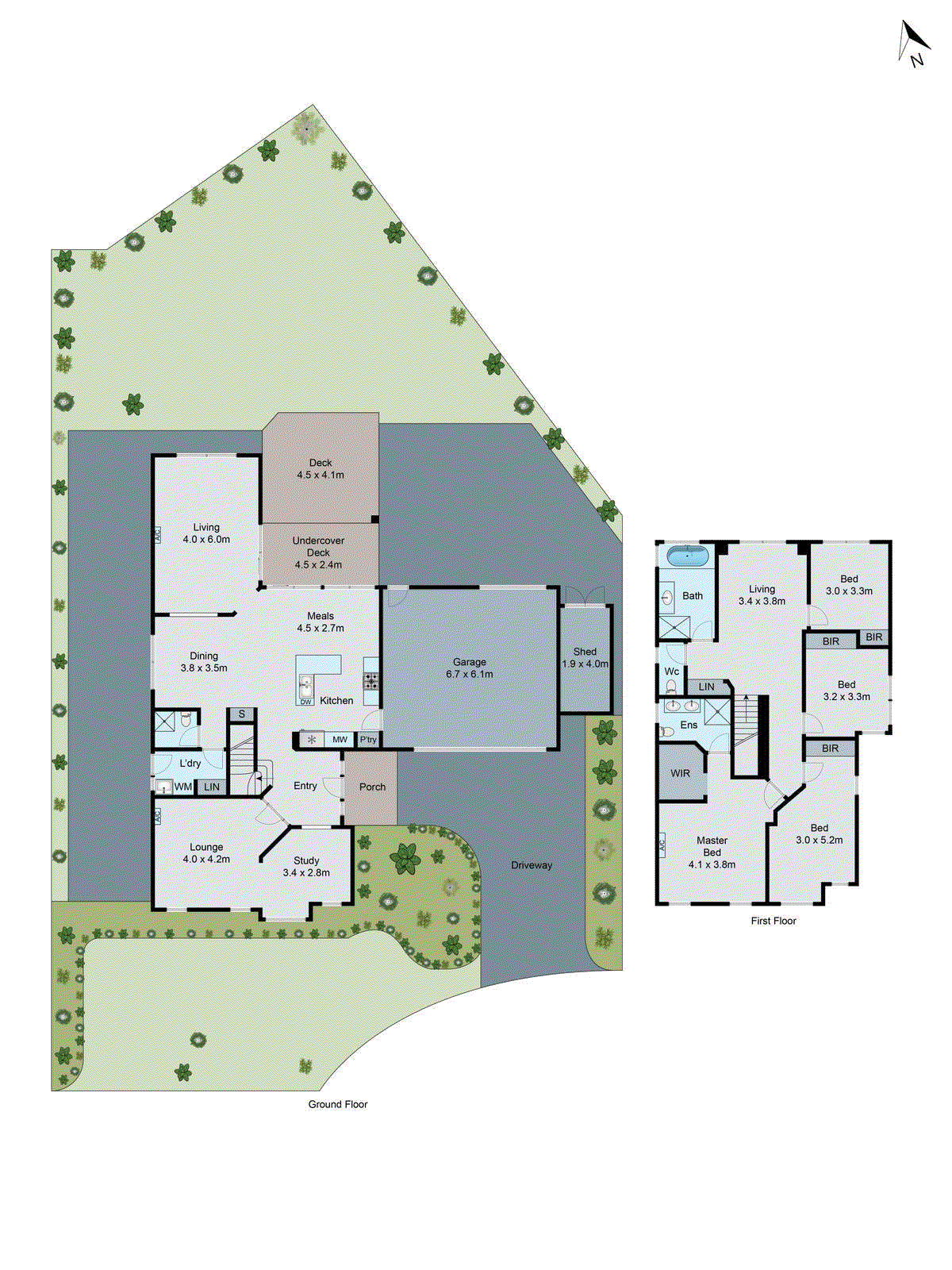 8 Fitzpatrick Court, Highton VIC 3216 - Floorplan