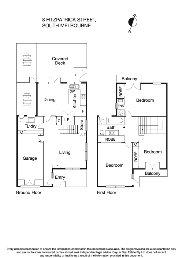 8 Fitzpatrick Street, SOUTH MELBOURNE VIC 3205 - Floorplan