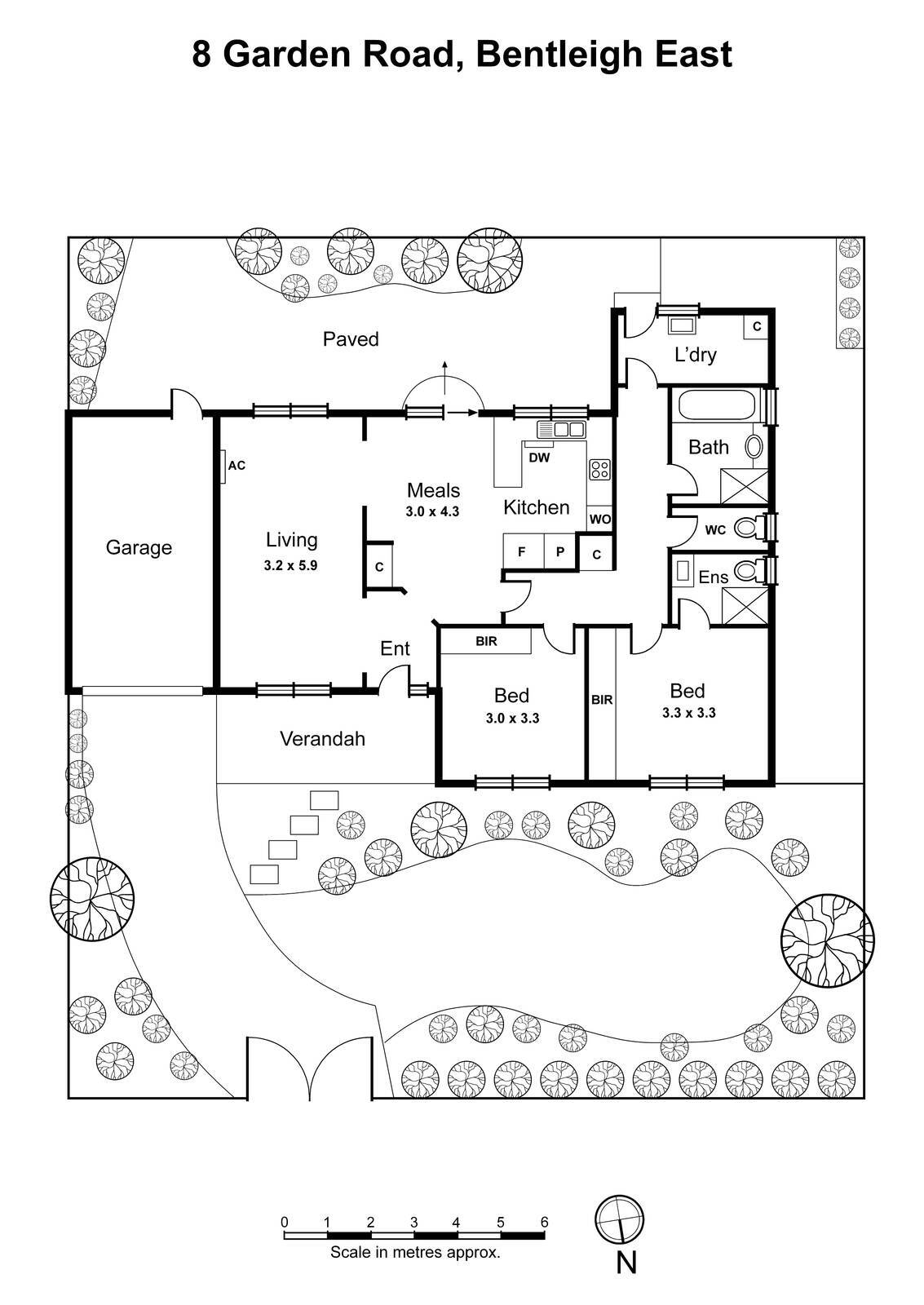 8 Garden Road, Bentleigh East VIC 3165 - Floorplan