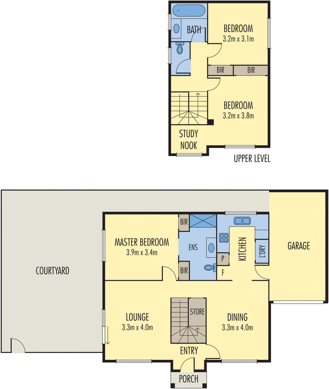 8 Gateway Close, Chadstone VIC 3148 - Floorplan