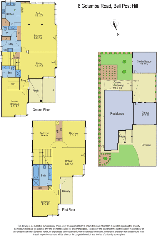 8 Gotemba Road, Bell Post Hill VIC 3215 - Floorplan