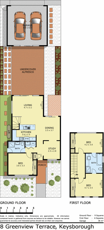 8 Greenview Terrace, Keysborough VIC 3173 - Floorplan
