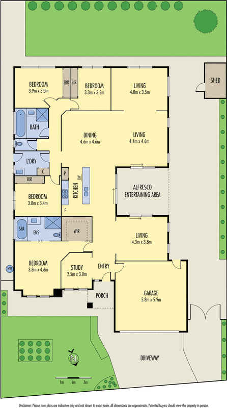 8 Grenache Drive, Waurn Ponds VIC 3216 - Floorplan