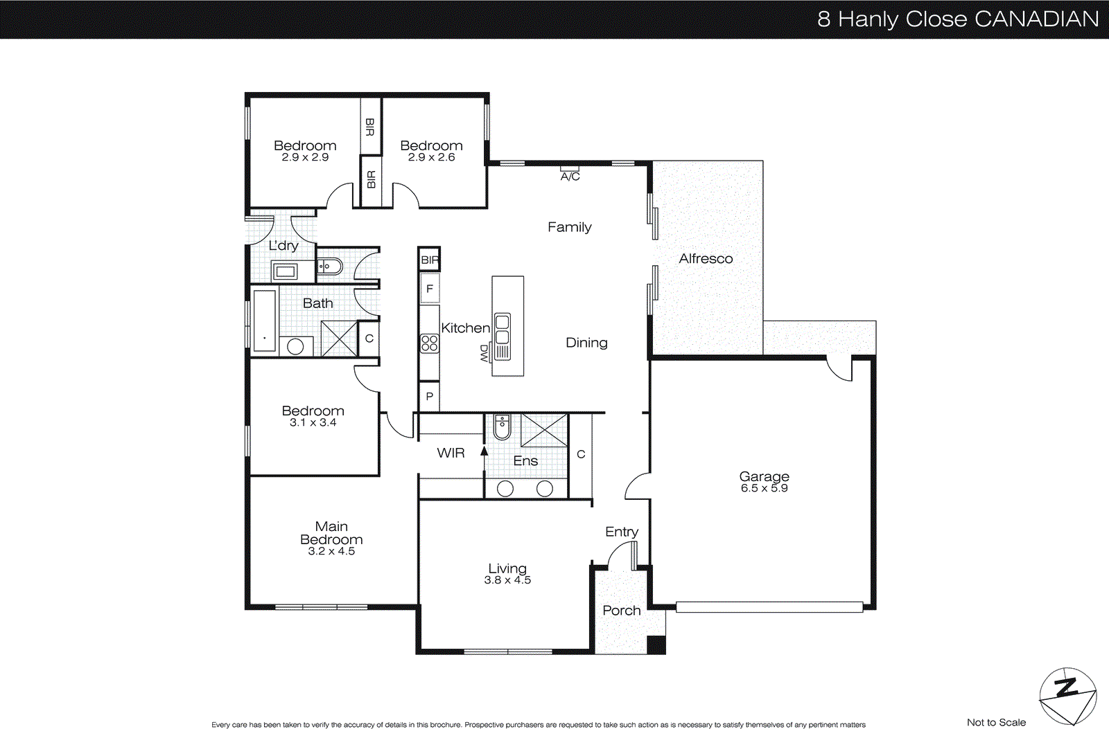 8 Hanly Close, Canadian VIC 3350 - Floorplan