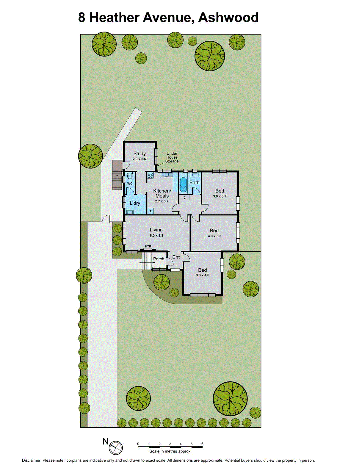 8 Heather Avenue, Ashwood VIC 3147 - Floorplan