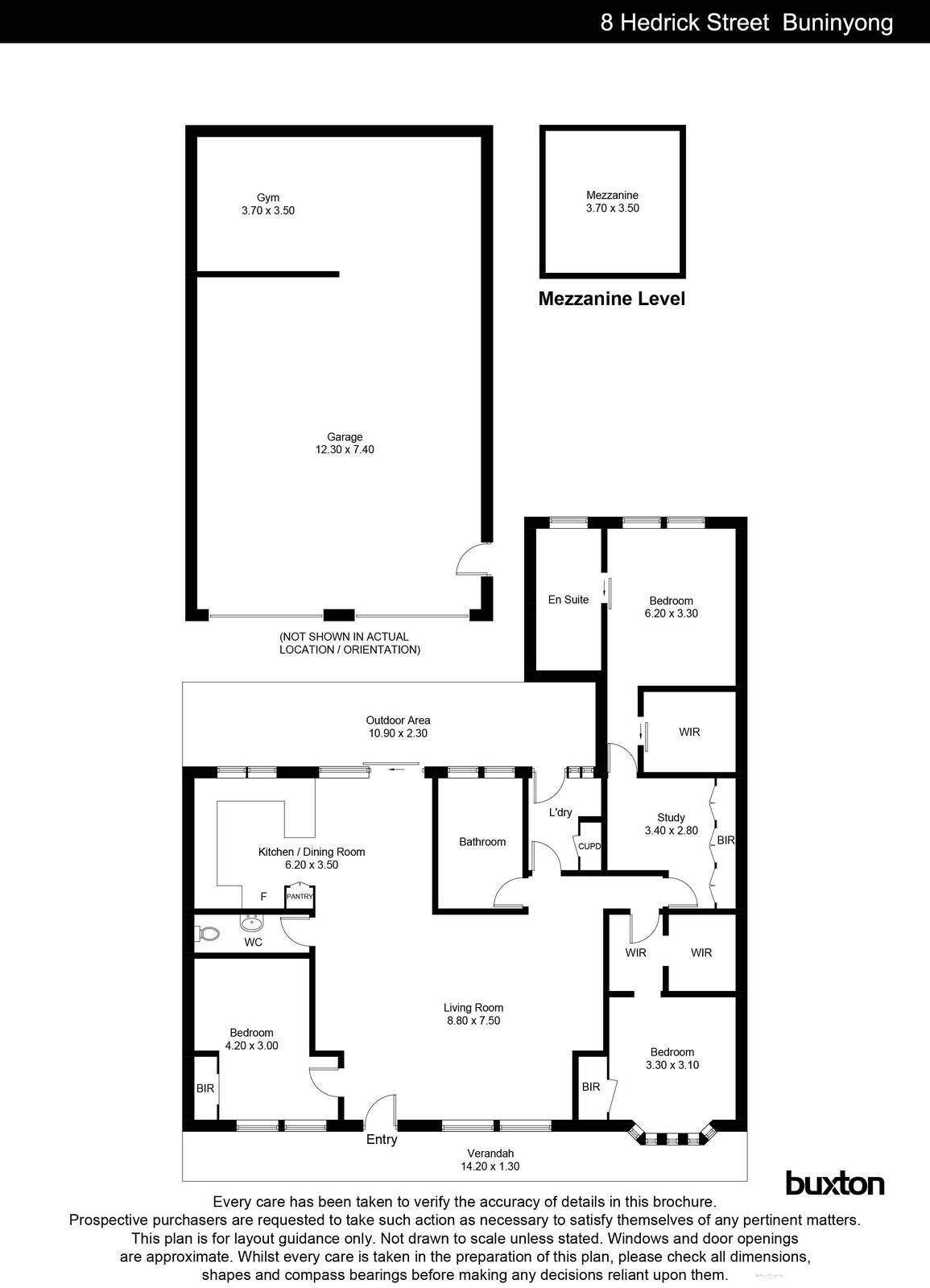 8 Hedrick Street, Buninyong VIC 3357 - Floorplan
