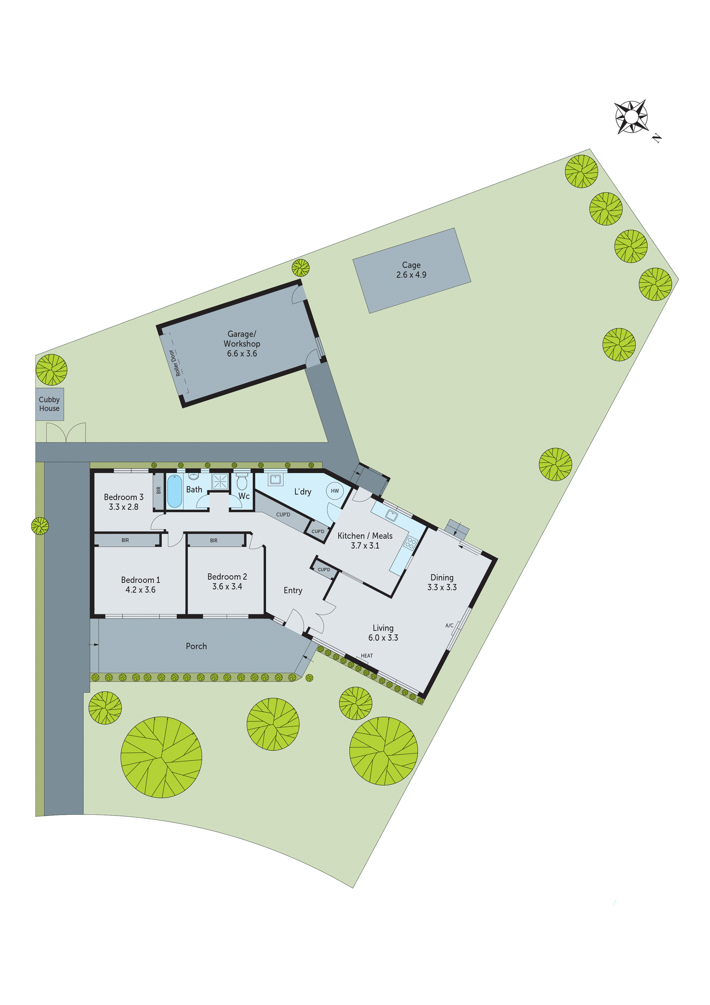 8 Highview Parade, Hamlyn Heights VIC 3215 - Floorplan