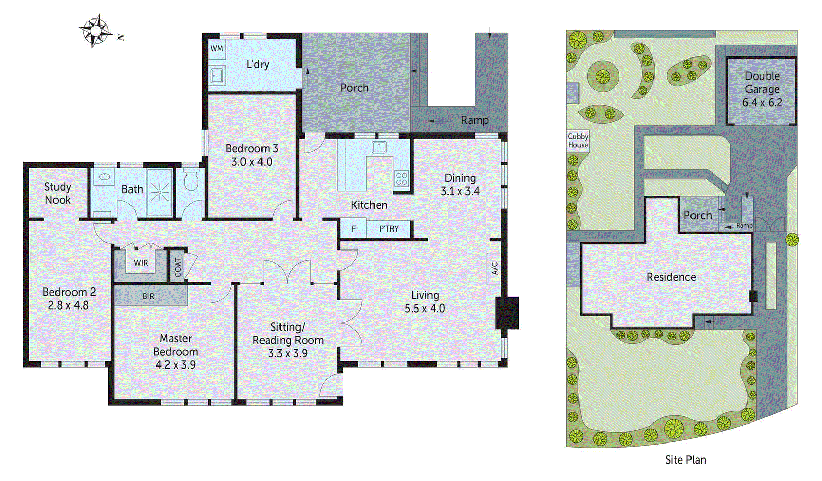 8 Hinchcliff Crescent, Newcomb VIC 3219 - Floorplan