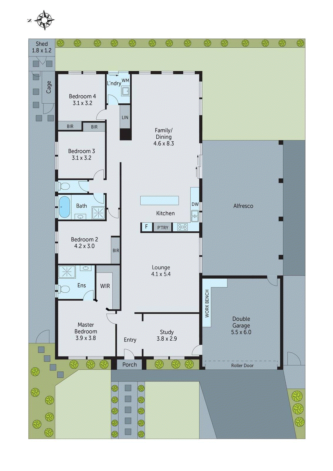 8 Hoddle Drive, Leopold VIC 3224 - Floorplan
